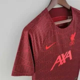 Liverpool 2022-23 training suit red soccer jerseys