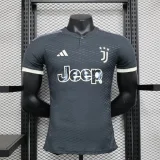 Juventus 2023-24 third player version soccer jerseys   (The player version is more slim fit, it is recommended to buy one size larger)