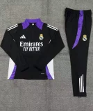 2024-25 Real Madrid black with purple suit (kids)