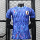 2024 Japan Color blue special player version(The player version is more slim fit, it is recommended to buy one size larger)