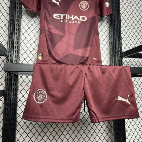 2024-25 Manchester City third away kid kit