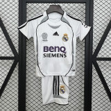 2006-07 Real Madrid home retro kid kit