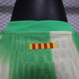 2024-25 Barcelona third away player version jersey(The player version is more slim fit, it is recommended to buy one size larger)