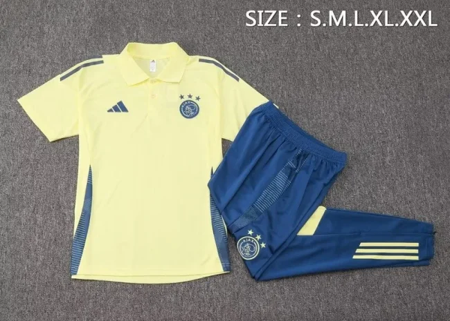 2024-25 Ajax yellow polo suit
