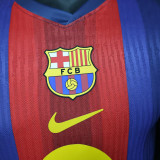 2025-26 Barcelona blue and red special playr version jersey  (The player version is more slim fit, it is recommended to buy one size larger)