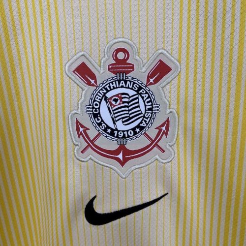 2025-26 Corinthians Yellow goalkeeper Jersey