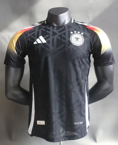 2024 Germany black special player version jersey（Relatively slim fit, it is recommended to buy one size larger）