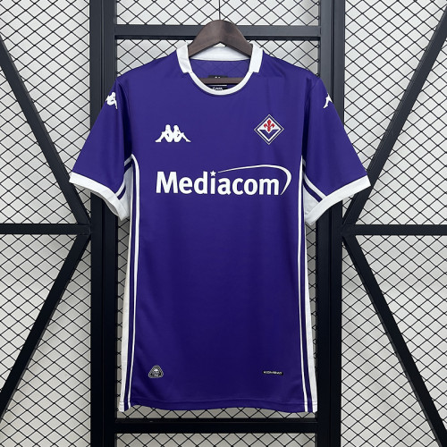 2025-26 Fiorentina home soccer jersey