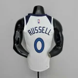75th Anniversary Minnesota Timberwolves Royal White NBA Jersey