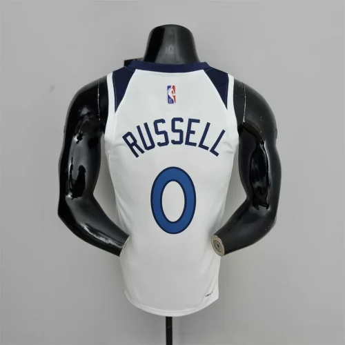 75th Anniversary Minnesota Timberwolves Royal White NBA Jersey