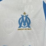 2025-26 Olympique Marseille Home Kids Kit