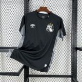 2025-26 Santos Black goalkeeper Jersey