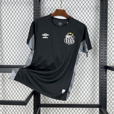 2025-26 Santos Black goalkeeper Jersey