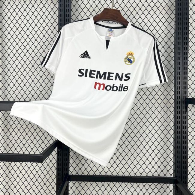 2003-04 Real Madrid Home Retro Jersey