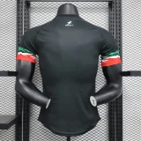 2024-25 Palestinian black player version(The player version is more slim fit, it is recommended to buy one size larger)