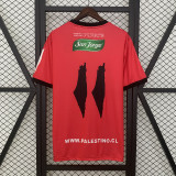 2025-26 Palestino Deportivo red jersey