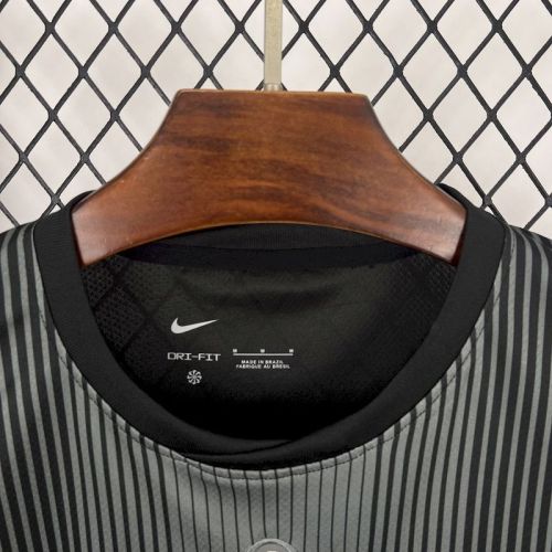 2025-26 Corinthians Black goalkeeper Jersey