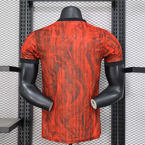 2024-25 Manchester United red Special player version jersey1