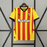 rc lens 2024-25 home soccer jerseys