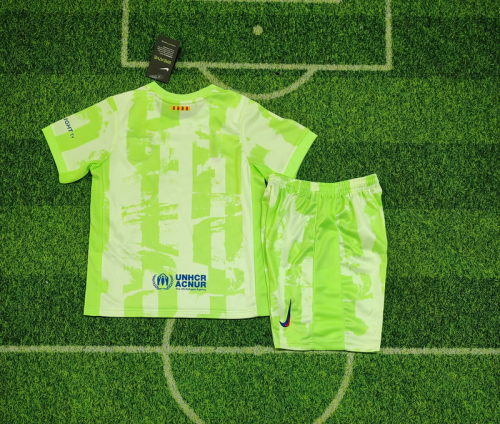 2024-25 Barcelona  Third away Travis Scott Edition Kids Kit