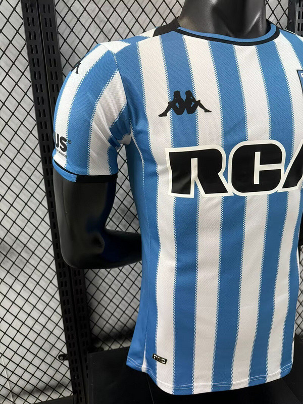 2024-25 Racing home player version jersey (The player version is more slim fit, it is recommended to buy one size larger)