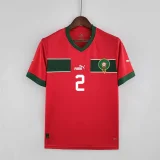2022 Morocco home soccer jerseys