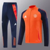 2024 Manchester United 02 Orange Kit