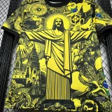 2024-25 Brazil jesus yellow special version jersey