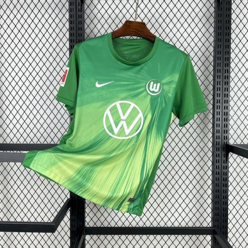 2025-26 Wolfsburg home soccer jersey