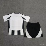 2024-25 Juventus black and white kids kit
