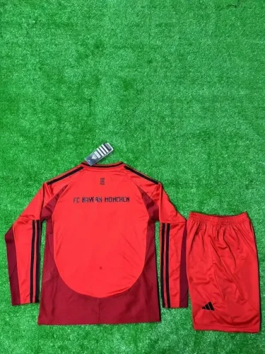 bayern Munich 2024-25 long sleeves kids kits