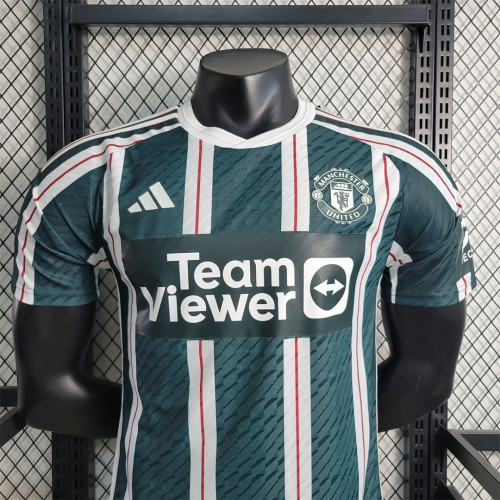 2023-24 Manchester United away player version jersey(The player version is more slim fit, it is recommended to buy one size larger)