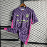 2023-24 Manchester City Purple Goalkeeper  jersey