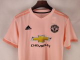 2018-19 Manchester United away pink retro jersey