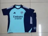 D2553# 2025-26 Arsenal light green short-sleeved suit