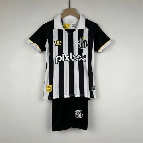 23-24 Santos away kids kit