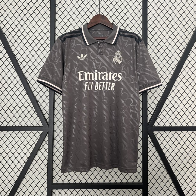 2024-25 Real Madrid third black jersey
