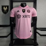 2023-24 Miami International home pink player   (The player version is more slim fit, it is recommended to buy one size larger)