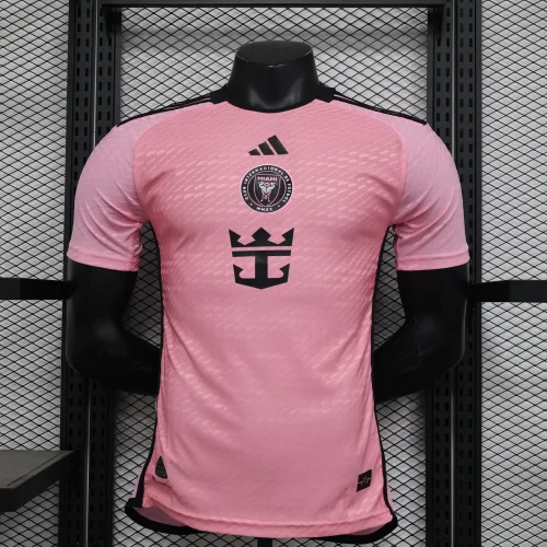 2024-25 Miami pink player version jersey  (The player version is more slim fit, it is recommended to buy one size larger)
