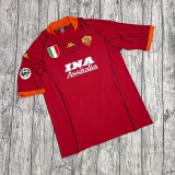 2001-02 Roma home retro jersey