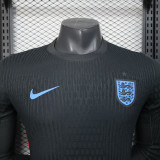 2025-26 England away long sleeve player version jrsey   (The player version is more slim fit, it is recommended to buy one size larger)