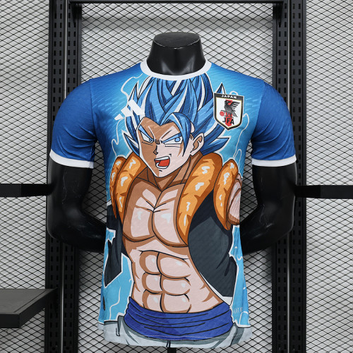 2024-25 Japan blue special player version jersey (The player version is more slim fit, it is recommended to buy one size larger)