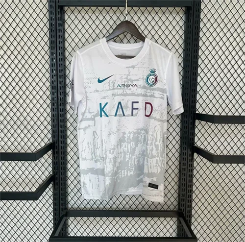 2023-24 Al-Nassr third away white jersey