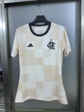 2024-25 Flamengo white woman soccer jersey