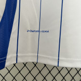 2024-25 Real Zaragoza home soccer jersey