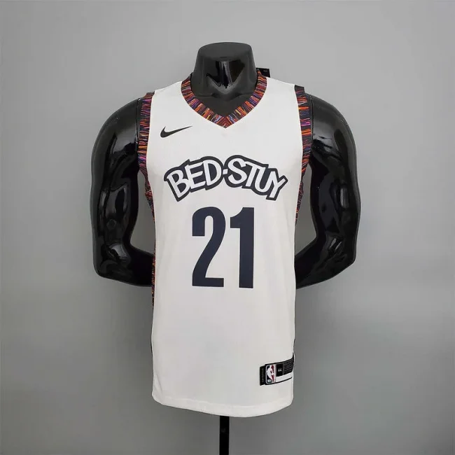 brooklyn#21 Brooklyn Nets City version White