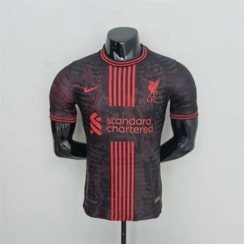 Liverpool 2022-23 LIV training suit red black player version soccer jerseys