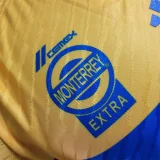 2023-24 Tigers home player version soccer jerseys   (The player version is more slim fit, it is recommended to buy one size larger)