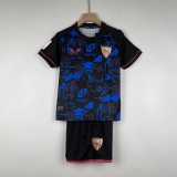 2023-24 Seville Third away kid kit