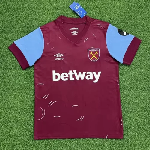 West Ham United 2023-24 home soccer jerseys